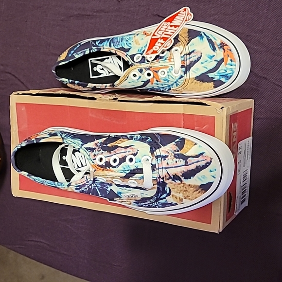 Vans Shoes - VANS AUTHENTIC TROPICAL MULTI/ BLACK SNEAKER W 5.0/ M 3.5